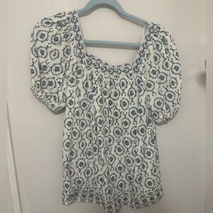 Hill House inspired Floral Blouse